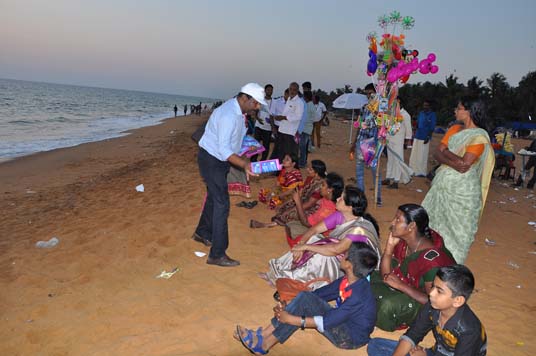  UPI Training and Awareness Program at Vettukkadu Beach By Vijay Mohini Mills, Trivendram